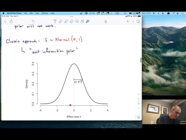 Bayesian statistics -- Lecture 5 -- Bayesian t-tests