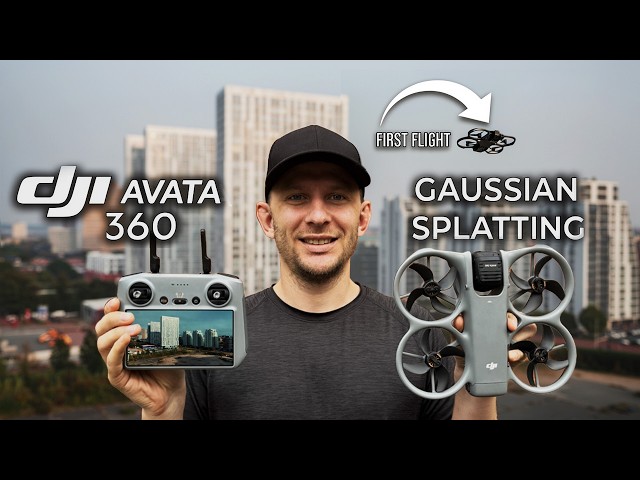The Complete DJI Avata 360 For Gaussian Splatting Workflow, Capture to Unreal Engine
