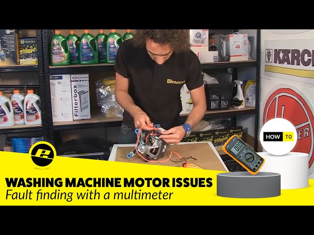 Washing Machine Motor Problems? Here’s How to Find the Fault
