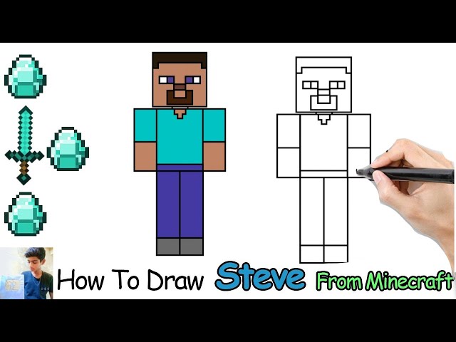 how to draw minecraft characters art hub || how to draw minecraft characters easy ||