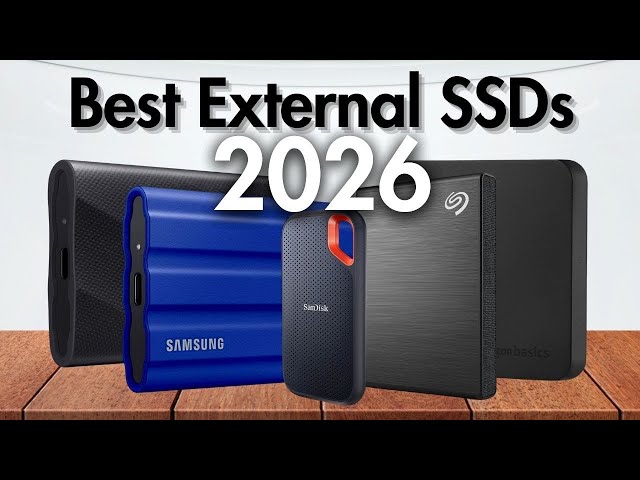 Top 5 External SSDs 2026 [Don't Buy Before Watching!]