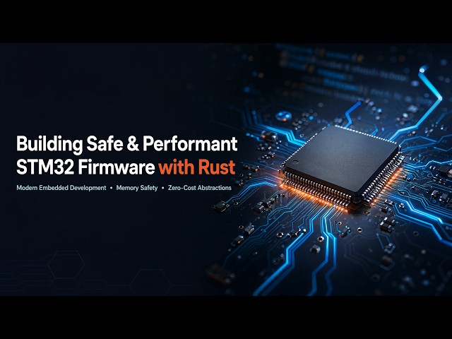 1. Why Rust for STM32 Embedded Systems? | Embedded Rust Introduction