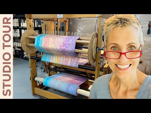 Studio Tour: Rebecca Robbins, weaving for a living