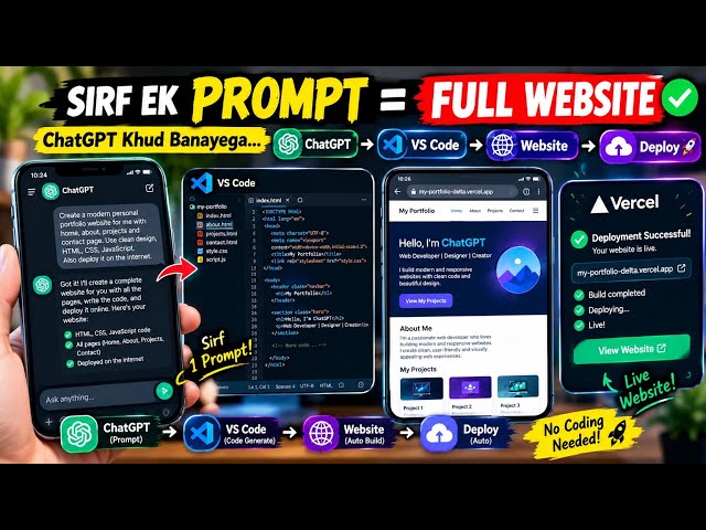 How ChatGPT Built My App in Minutes 🤯|Apper.io
