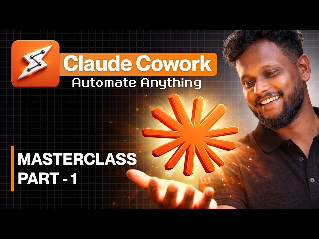 Automate Anything! Claude Cowork Masterclass Part-1 (தமிழில்)