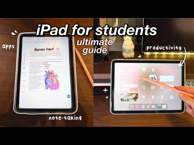 iPad Tips for Students ✏️ note taking, productivity & best apps