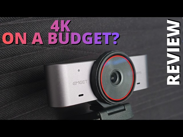 The Best 4K Webcam Under $100?! | EMEET C960 Ultra Review