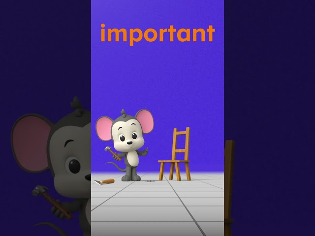 Kindergarten Sight Word: Important | ABCmouse #learning #education #sightwordsforkids #kindergarten