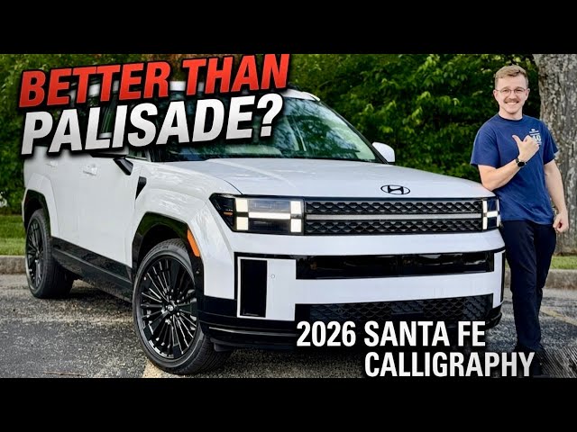 2026 Hyundai Santa Fe Hybrid Calligraphy Review: Better Than A Palisade?