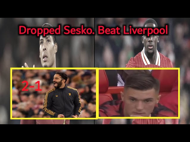 Amorim’s Tactical Gamble: Benched Benjamin Sesko, Beat Liverpool