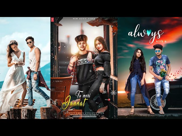 Picsart Love Manipulation Photo Editing with Jannat Zubair | Love manipulation picsart & lightroom
