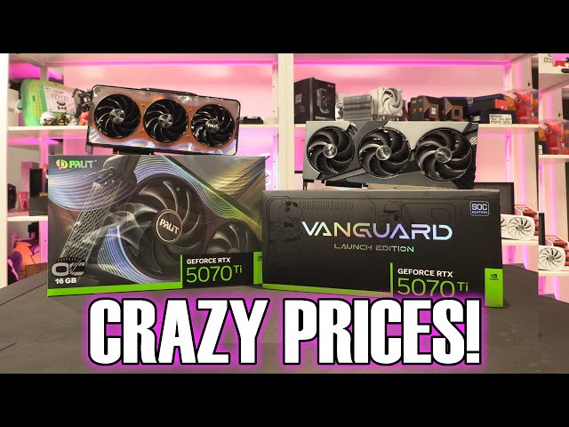 Crazy Price Differences! RTX 5070 Ti Review   Palit Game Rock   MSI Vanguard