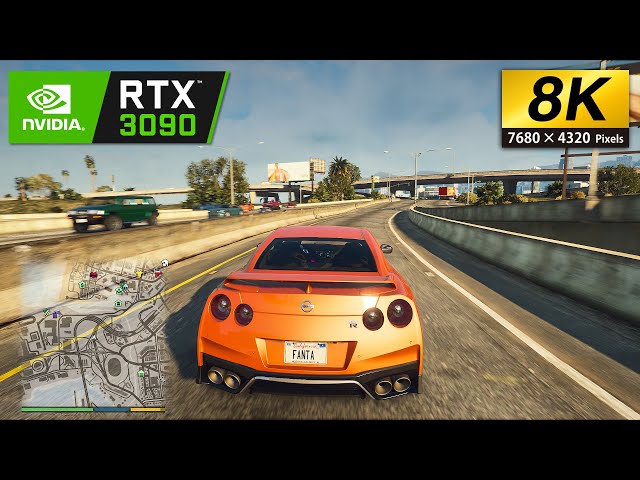 GTA 5 ~ 8K Ray-Tracing ~ RTX™3090 ~ (7680x4320) ~ NaturalVision Evolved ~ GTA 6 Graphics