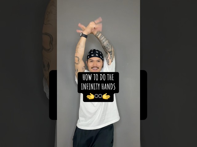 GABRIELA🫲🫱 Tutorial‼️InfinityHands ♾️ StepByStep! #katseye #gabriela #infinity #dancetutorial
