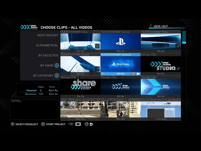 How to edit videos together on Share Factory Studio