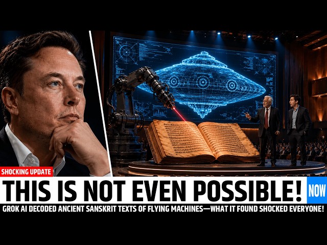Grok AI Decoded Ancient Sanskrit Texts of Flying Machines—What It Found Shocked Everyone!