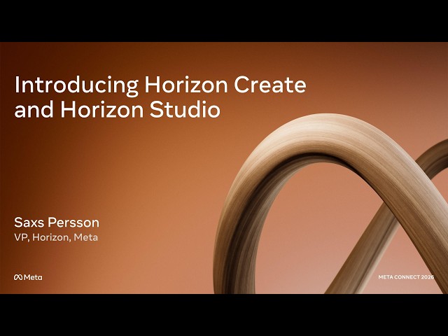 Introducing Horizon Create and Horizon Studio