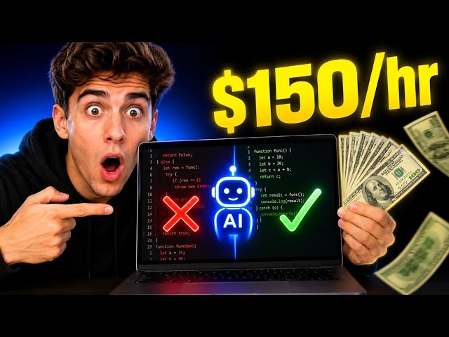 $150/Hour Fixing Broken Code with AI (No Degree Needed)