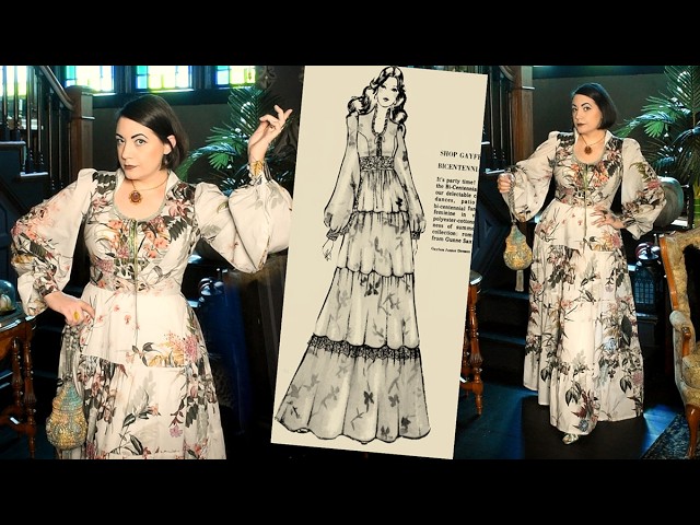 How to Make the Gunne Sax "Dogwood Dress" // Pattern Drafting & Sewing