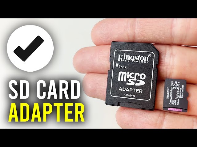 How To Use SD Card Adapter With Micro SD Card - Full Guide