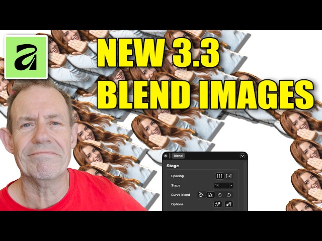 Affinity 3.3 Blend Tool With IMAGES | How To