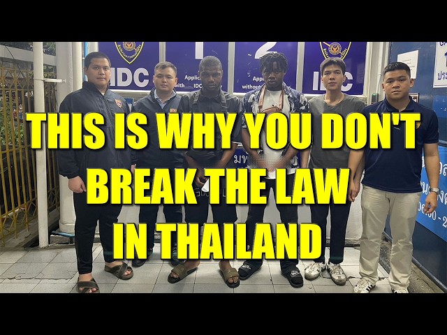 This Is What Happens When You Break the Law in Thailand… They Never Saw It Coming.