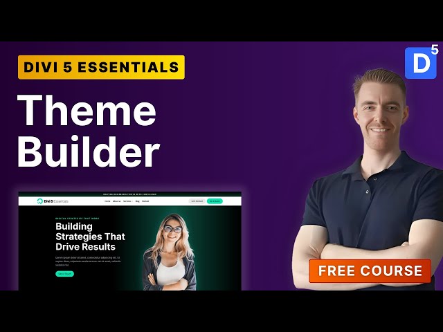 Understanding the Divi 5 Theme Builder | How Global Templates Work