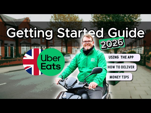 The Ultimate UK Uber Eats Delivery Guide 2026 - Getting Started, How to Deliver and Tips