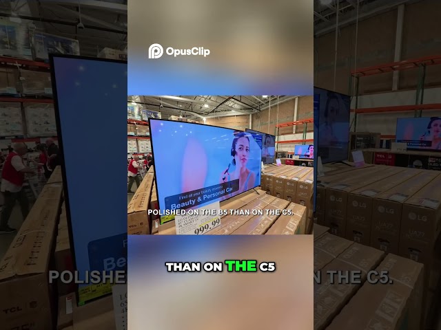 LG C5 vs B5: Can you actually see the difference? #DisplayTech #GamingSetup #lgoledtv #lgtv #shorts