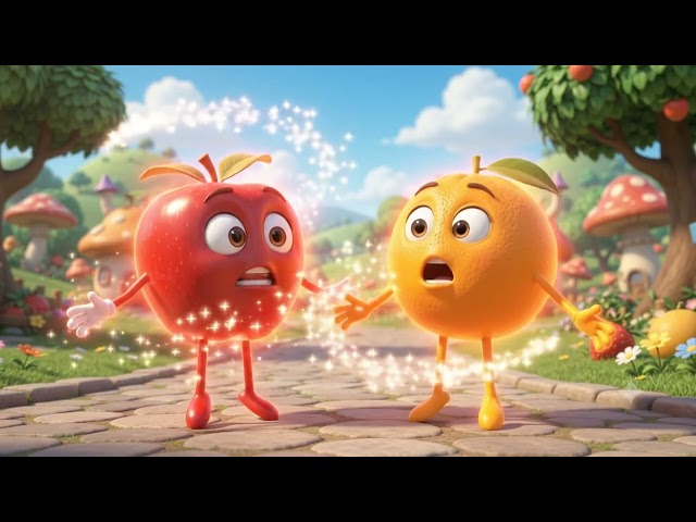 Apple vs Orange 🏠🍎🍊