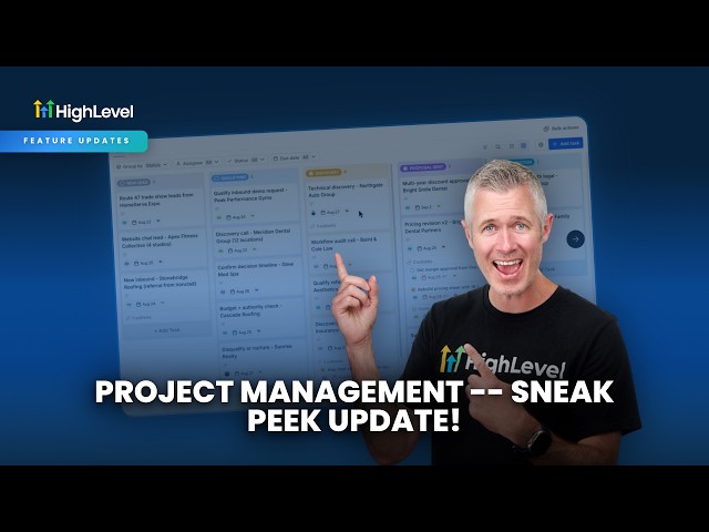 Project Management: Sneak Peek Update
