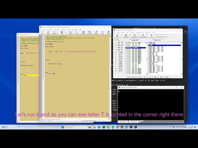 Tutorial#4 Macros in Assembly Language Programming