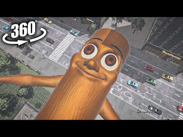 Triple T appear in the City ! | VR / 4K | Tung Tung Tung Sahur