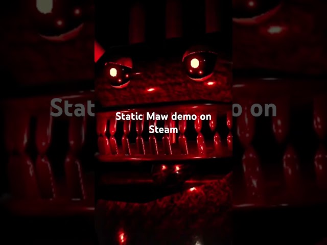 static maw demo #indiegame #fnaf #horrorgames #gaming #fyp #viral