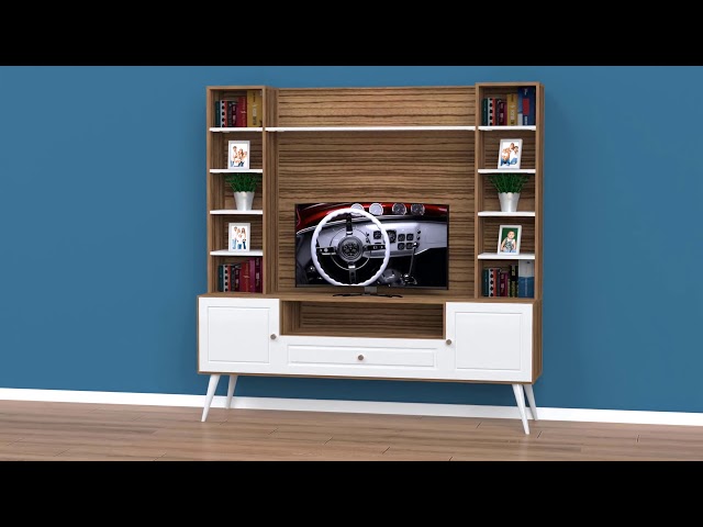 TV Cabinet Example SWOOD SOLIDWORKS