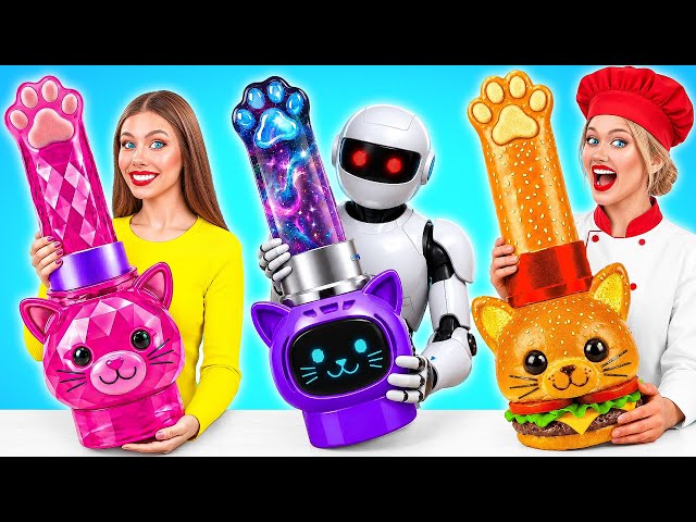 Cooking Challenge with a Robot | Amazing Kitchen Recipes by Multi DO Challenge