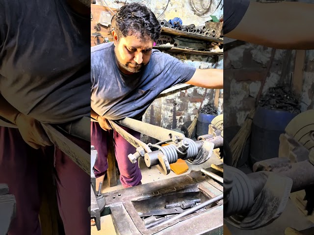 DIY Metal Spring Making Tool 🔩🔥 | Smart Engineering Hack #hack #satisfying