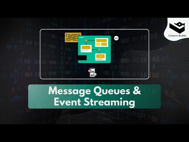 Advanced System Architecture  Message Queues & Event Streaming