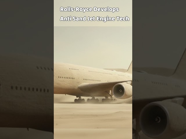 Rolls-Royce Develops Technology to Prevent Sand Ingestion in Jet Engines