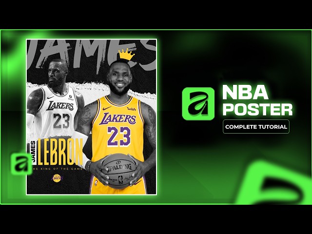 Affinity Sports Poster Tutorial | Beginner Friendly.