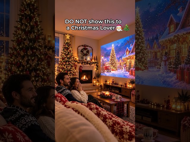 🎄❄️👀 DO NOT show this to a Christmas Lover 🎅🎁☃️         #Christmas #ChristmasLover   #ChristmasVibes