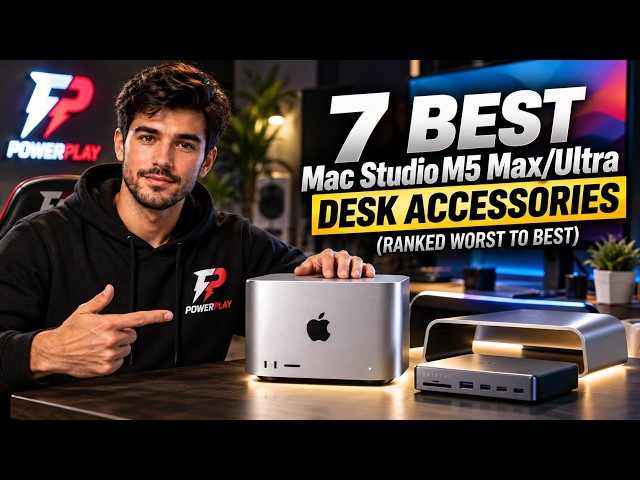 7 Best Mac Studio M5 Max/Ultra Desk Accessories (Ranked Worst to Best)