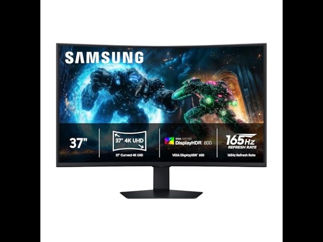 Samsung Odyssey G7 G75F 37” 4K Monitor Review – Gaming, Features & First Impressions
