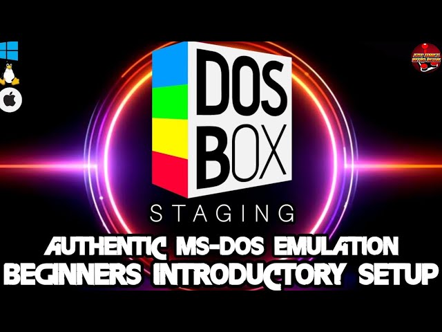 DOSBox Staging Complete Emulator Setup Guide - Beginner Friendly #msdos #dos #dosbox