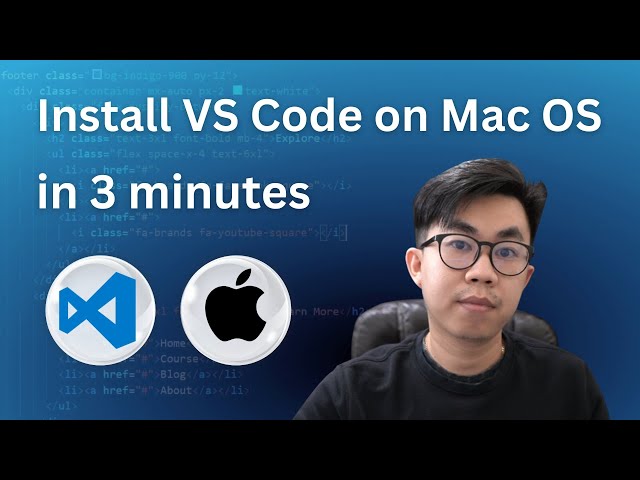 How to Install Visual Studio Code on Mac for Beginners | Set up VS Code on Mac OS Step-by-Step Guide