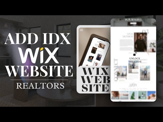4 FREE Ways to Add an IDX to your WIX Real Estate Website!