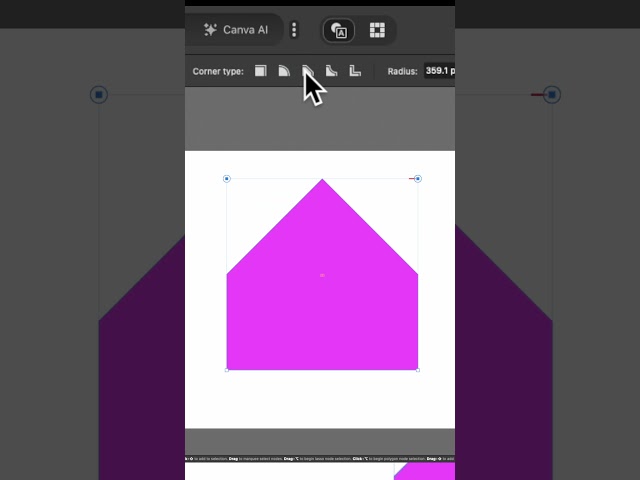 Affinity V3 - Corner tool #affinityv3 #affinitytutorial #affinity