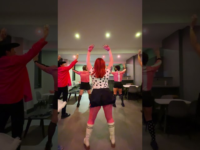 Our tour routine x x