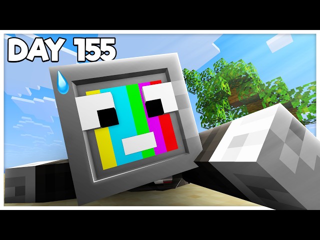 We Survived 155 Days On A Minecraft Survival Island