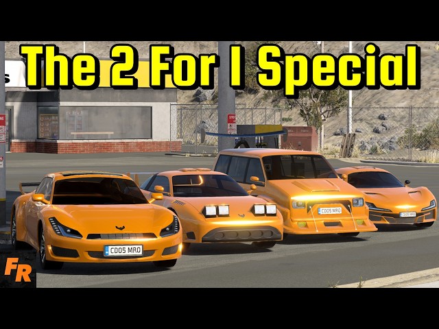 The 2 For 1 Special - 30 Minute Car Build - Automation/BeamNG Drive